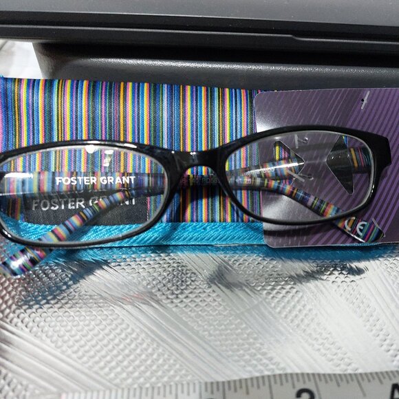 Magnivision by Foster Grant Reading Glasses Matching Case BRIANNA Multicolored - Picture 1 of 13